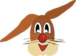 Easter Bunny Animal vector drawing