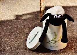 funny stuffed sheep toy