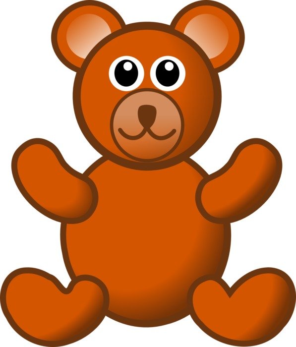 Ä°llustration of Brown teddy bear