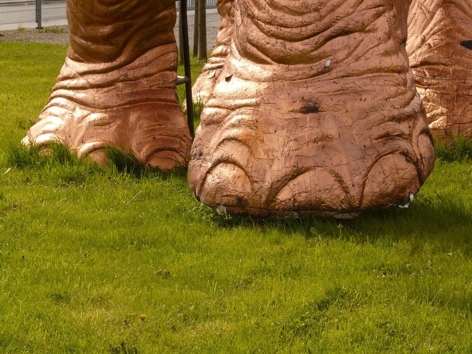 golden elephant feet