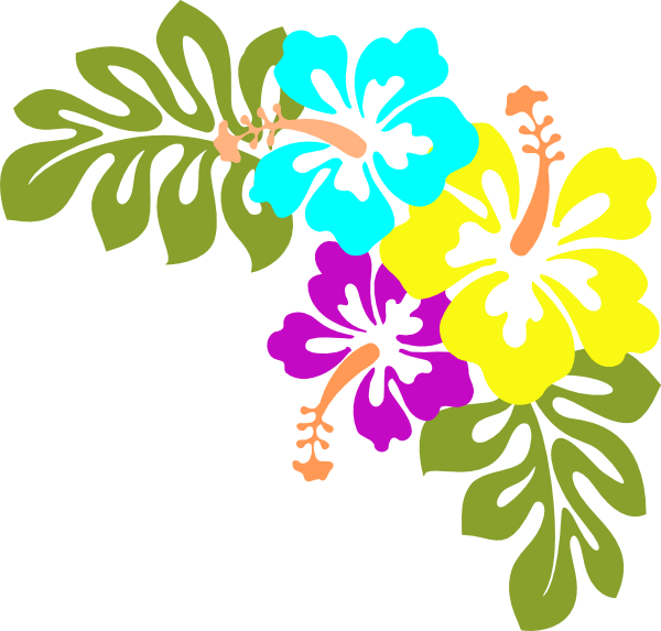 Hawaiian Flower Clip Art N3 Free Image Download