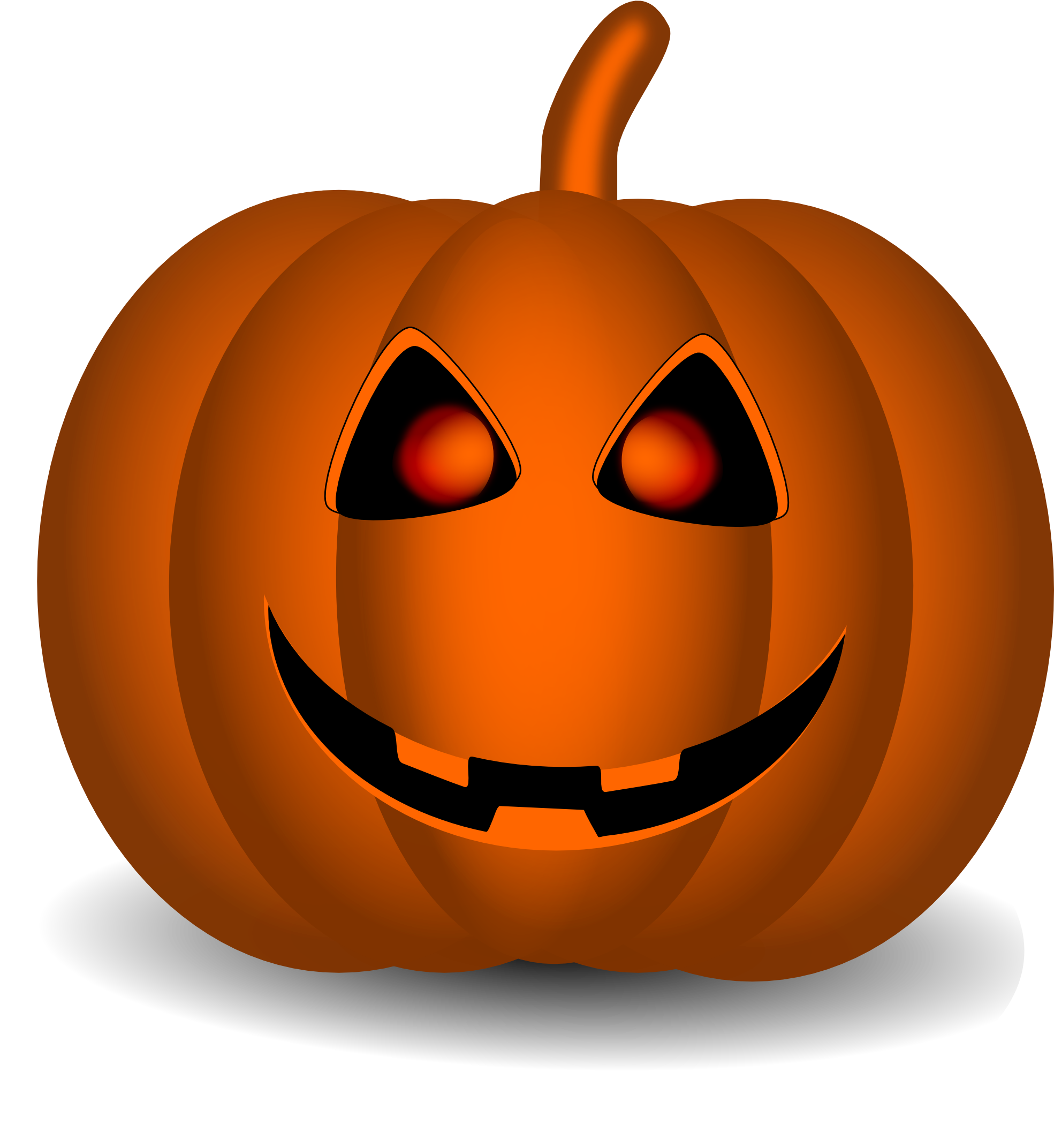 Halloween pumpkin, render free image download