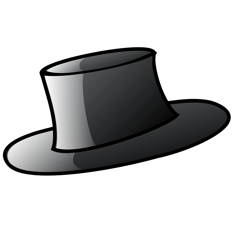 Snowman Top Hat drawing free image download
