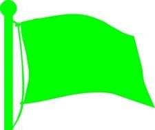 Flag Pole Clip Art
