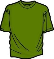 Green T Shirt Clip Art N2