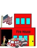 drawn fire station