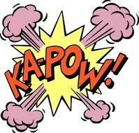 Ka-Pow! as a graphic illustration