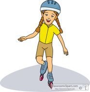 Art Clip Skate Roller Skating