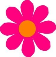 Light Pink Flower Clip Art