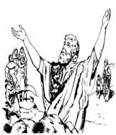 Elijah The Prophet Coloring Pages