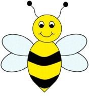 funny Bumble Bee drawing