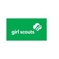 scout girls logo on a green background