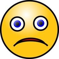 Sad Smiley Face Clip Art N2