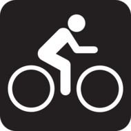 Free Bicycle Clip Art Black White