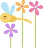 Cute Flower Clip Art N2
