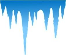 Icicle Border Clip Art N2