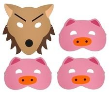 Three Little Pigs Masks
