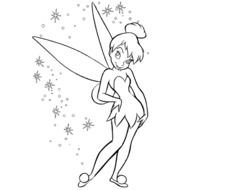 Tinkerbell Coloring Pages To Print
