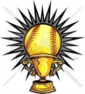 Fastpitch Softball Clip Art N2