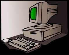 Computer Clip Art drawing