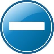 Minus Sign Clip Art N2