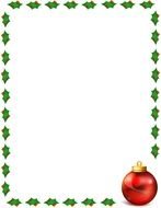 Free Christmas Clip Art Borders Frames N2