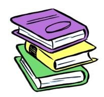 Language Arts Book Clip Art drawing