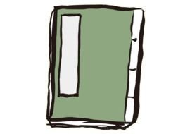 isolated door