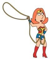 Louis Griffin Wonder Woman Vector Graphic Clip Art Image