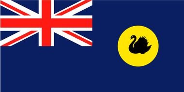 Western Australia Flag drawing