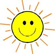 Sunshine Happy Face Clip Art N2