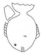 Fish Template drawing