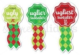 Ugly Sweater Clip Art N4