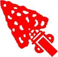 Clip art of red arrow
