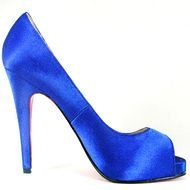 Blue High Heel Shoes