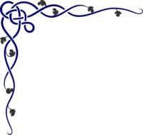 Grape Vine Border Clip Art Free
