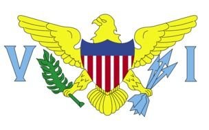 Virgin Islands Flag darwing
