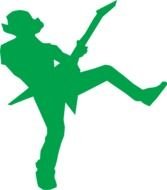 Guitar Player Clip Art N8