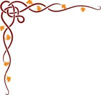 Grape Vine Border Clip Art Free N2