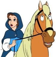 Belle Beauty And The Beast Clip Art N2