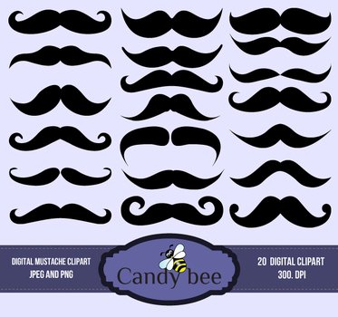 Mustache Clip Art
