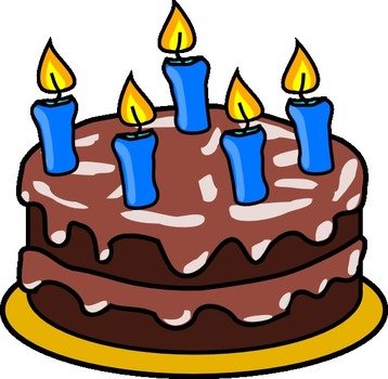 Birthday Cake Clip Art N11