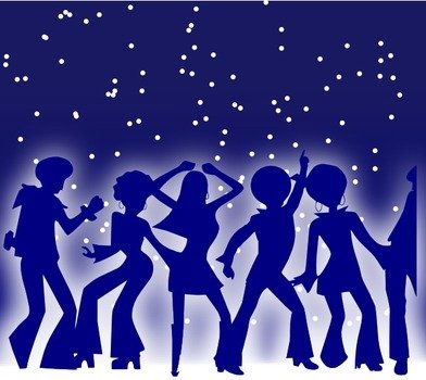 Disco Dancer Clip Art