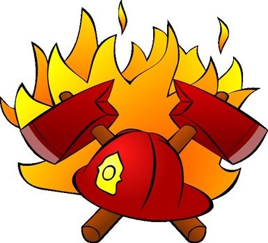 Cartoon Firefighter Clip Art