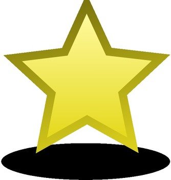 Gold Star Clip Art N3