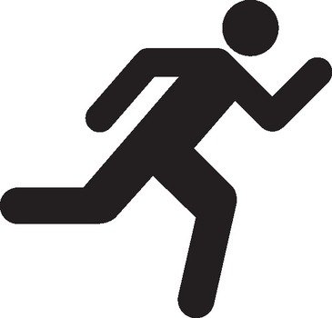 Running Stick Figure Clip Art