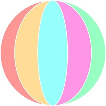 Beach Ball Clip Art N4