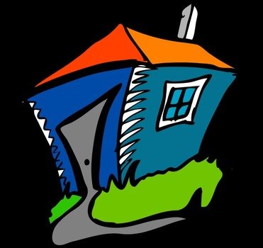 Cartoon House Clip Art N3