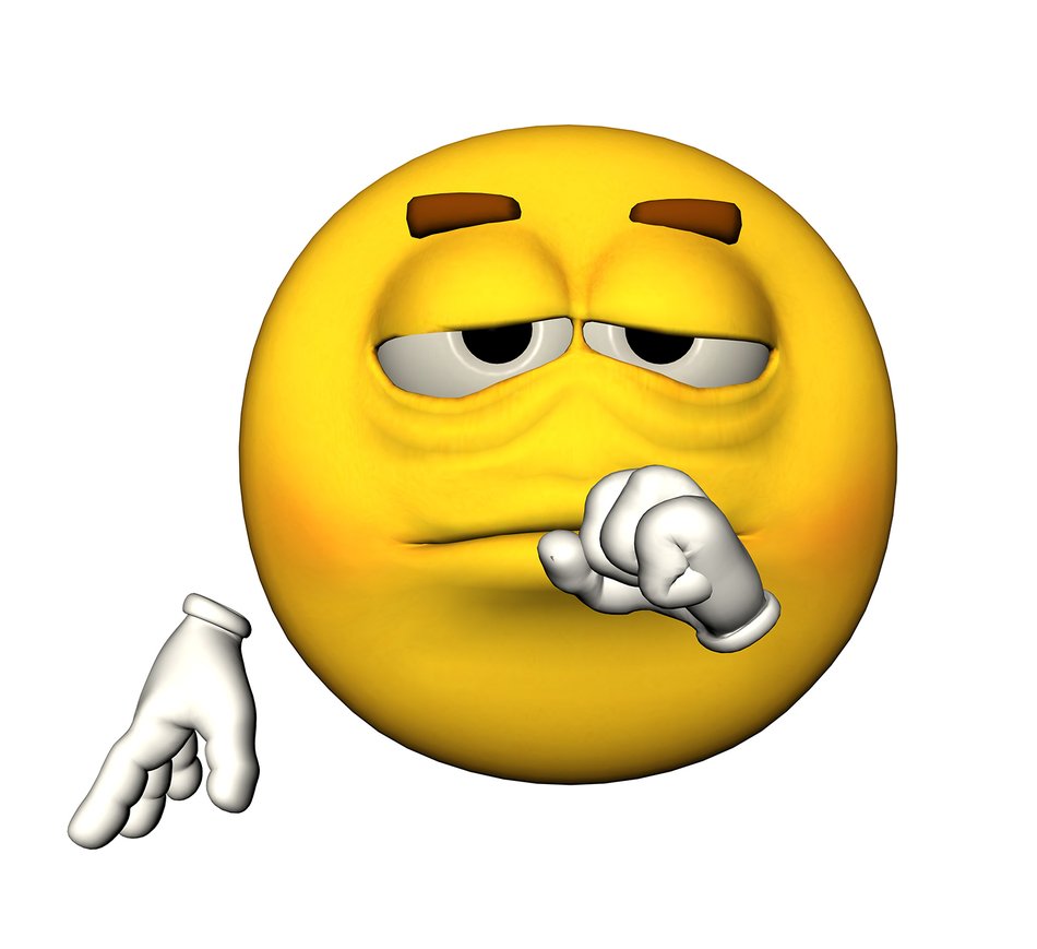 Straight Face Emoticon