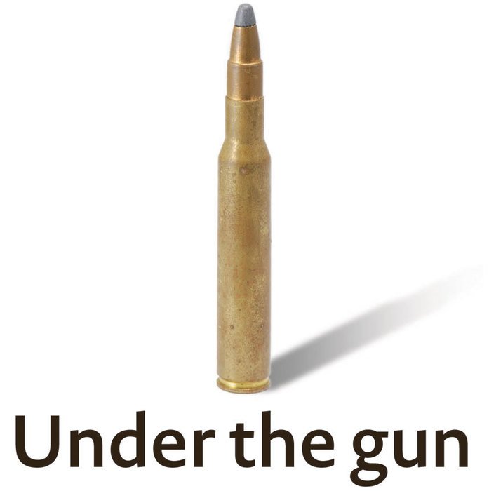 Under the gun as picture for clipart
